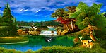 油画风景