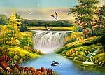 油画风景