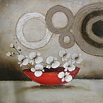 花卉油画