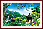 山水画 风景园林 湖光山色