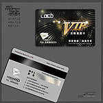 黑色VIP卡模板