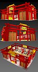 3D展台模型