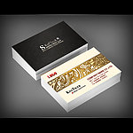 尊贵高档名片模板