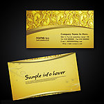 酒店酒吧名片模板