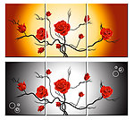 柔情蜜意无框画