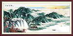 风景画 江山多娇