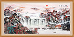 风景画 江山多娇