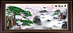 松鹤延年 日出黄山