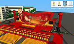 大型节日庆典舞台场景3Dmax模型带材质贴图