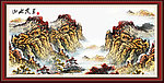 山水画 山水风景