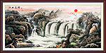 国画 江山多娇