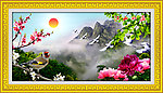 山水画（无画框）