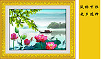 雅致小品 山水画（无画框）