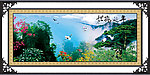 松鹤延年 风景画
