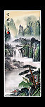 山水装饰画（无边框）