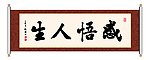 感悟人生 书法