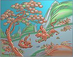 二十四孝浮雕效果图