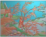 二十四孝浮雕效果图