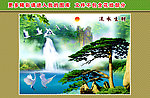 山水 风景 迎客松