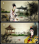 “ED系列”水墨越剧风格工程文件