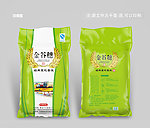 金谷穗大米包装设计(平面图)