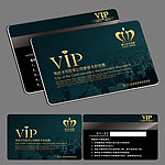 地产行业VIP会员卡模板