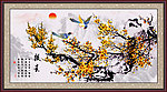 国画梅花
