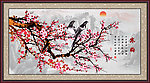 国画梅花