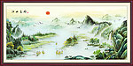 国画 江山多娇