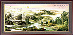 山水画 油画