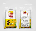 大米包装设计（平面图）