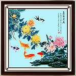国画 菊花