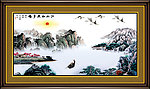 国画山水