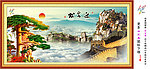 迎客松 万里长城