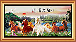 巨幅山水画