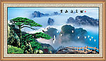 黄山迎客松