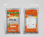 大米包装设计模板 (平面图)
