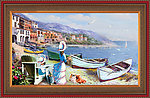 油画 地中海油画