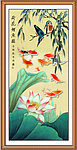 国画荷花