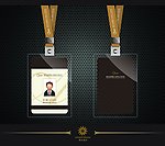 工作证模版