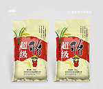 大米包装设计袋子(注 源文件为平面图)