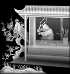 浮雕灰度图