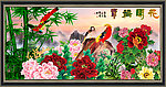 工笔挂画 花开富贵