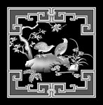 浮雕灰度图