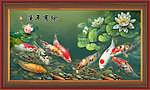 九鱼图
