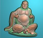 精雕图 十八罗汉挂件之十五