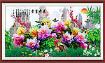 花开富贵 牡丹
