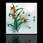 无框画