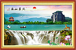 山水风景画