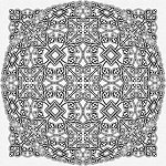 白描花纹
